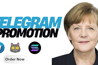 crypto telegram promotion solana memecoin pump fun  to get 500m investors