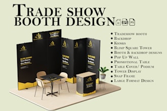 design stunning trade show booths and exhibition displays