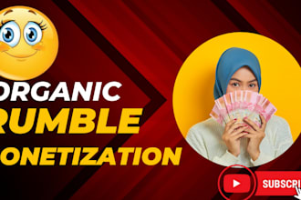 do rumble video promotion, organic rumble followers, views