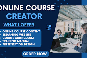 create online course content creation training manual ebook ghostwriter