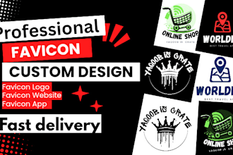 create a custom favicon for your website and apps