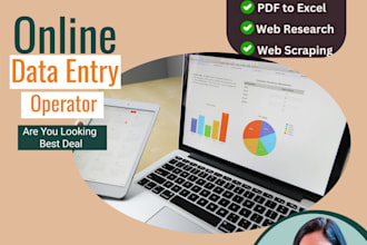 convert PDF, word, image, or link to excel, google sheets
