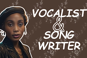 be your go to afro house, edm vocalist, trance singer, melodic techno deep house
