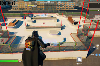 build fortnite map, tycoon map, any fortnite map using uefn or fortnite creative