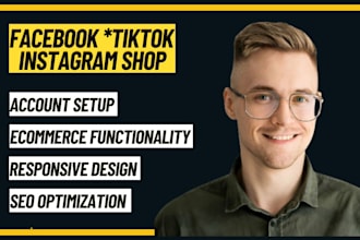 setup facebook shop tiktok shop instagram shop ads tiktok shop manager