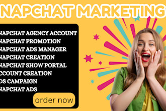 create an approved snapchat agency account, show portal, ads account