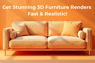 create detailed 3d furniture models and realistic renderings