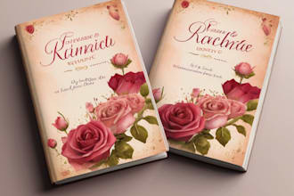 design erotica or romance book cover, ebook design