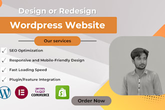 design an online store with woocommerce or shopify