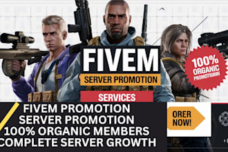do fivem server promotion, discord promotion, targeted active member