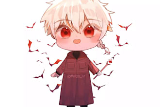 draw cute chibi anime art