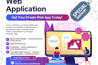 develop and optimize web and mobile applications with robust backend solution