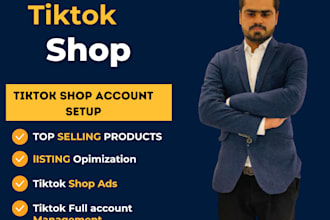 setup tiktok shop, managed tiktok and do tiktok marketing