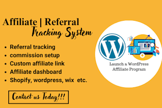 shopify referral tracking wordpress affiliate tracking affiliate program