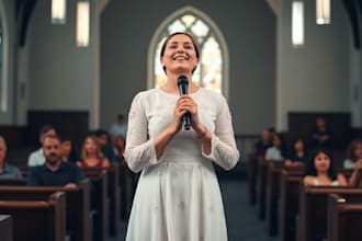 be your female gospel singer songwriter, christian singer, gospel music producer