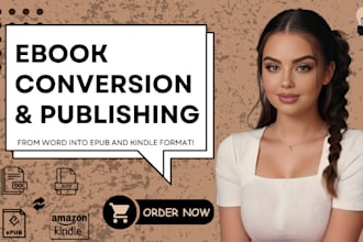 convert word to epub, kpf, ebook conversion for kindle publishing