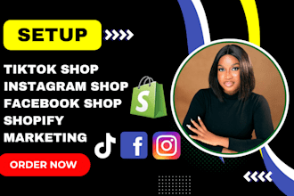 setup tiktok, ig shop tiktok dropshipping tiktok marketing for shopify store