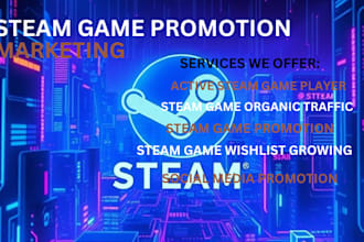 do steam game promotion wishlist growth and marketing for more traffic