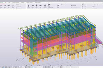 do professional steel detailing in tekla structures