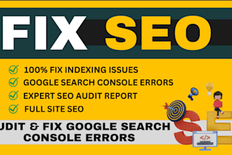 google search console issues fix index errors
