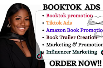 do booktok promotion amazon kdp ads,book promotion,book trailer book advertising