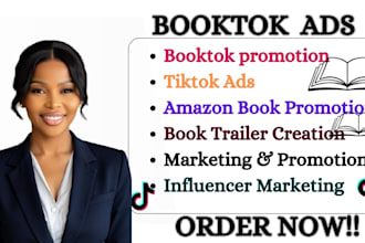 do booktok promotion amazon kdp ads,book promotion,book trailer book advertising