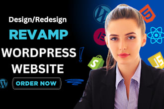 design, redesign, build, rebuild, copy, clone, or revamp your wordpress website