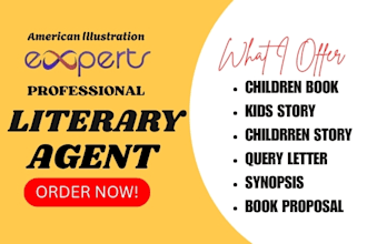 find literary agent for your children book synopsis critique book proposal
