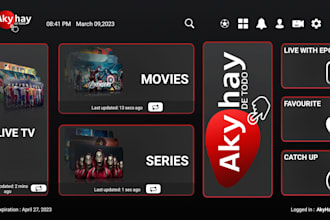 build custom iptv apps, vod apps with xtreme codes, multi device support, panel
