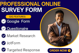 get over 1000 audience to fill online survey forms and polls or questionnaire