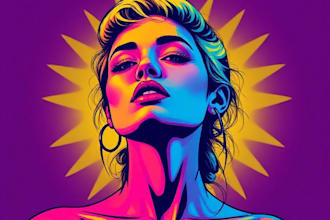 make a beautiful wpap pop art portrait