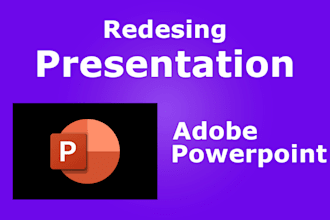 redesign and improve powerpoint presentation