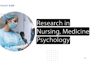 do nursing essay writing, psychology or medical research