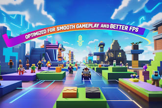design realistic roblox map building nd optimize roblox development