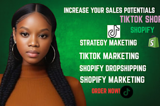 setup tik tok shop, manage ads, do tiktok marketing