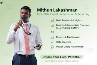 analyze, clean, and organize data in excel