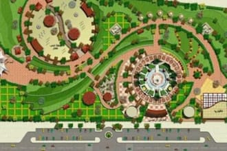 site plan landscape master plan architecture design