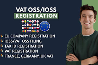 company registration and vat in uk and eu, poland italy france estonia vat oss