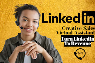 do b2b linkedin virtual assistant, sales VA, salesperson, sales navigator