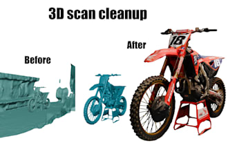 do 3d scan repair and cleanup into perfect 3d models
