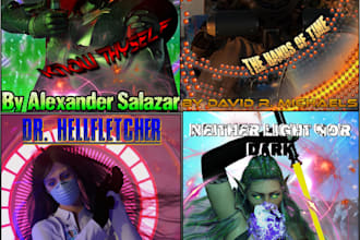 create your fantasy or sci fi book cover