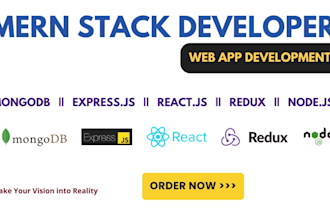 be full stack web developer, mern stack developer, web application using mern