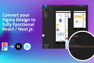 convert figma to next js react with tailwind css or ant design