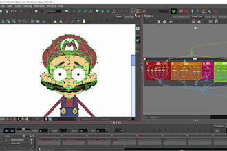 rigg your characters in toon boom harmony