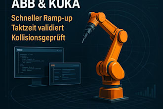 kuka and abb industrial robot programming and offline simulation