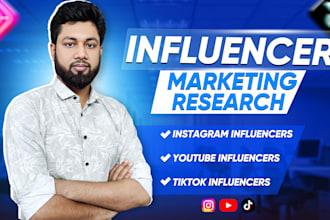 research and find  the best influencers for your band