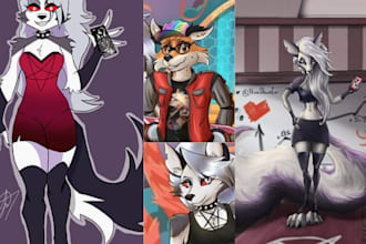create helluva boss hazbin hotel oc or your character oc