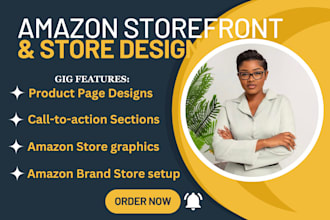 create amazon storefront design, amazon expert fba store setup