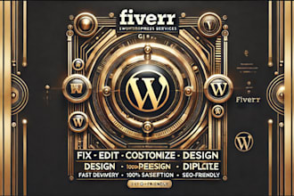 fix, edit, customize, design, redesign or duplicate any wordpress website