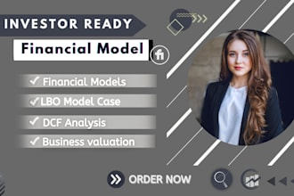 do financial model, business valuation, lbo model and dcf model